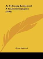 AZ Ujdonsag Kerdeserol a Szabadalmi Jogban (1898)