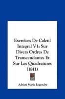Exercices De Calcul Integral V1