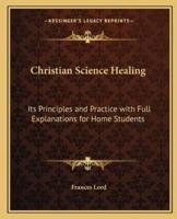 Christian Science Healing