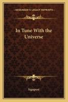 In Tune With the Universe