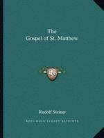 The Gospel of St. Matthew