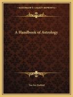 A Handbook of Astrology