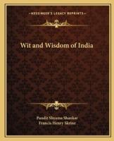 Wit and Wisdom of India