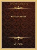 Masonic Orations