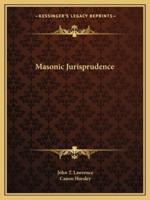 Masonic Jurisprudence