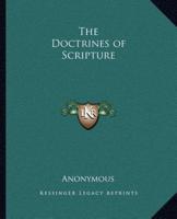 The Doctrines of Scripture