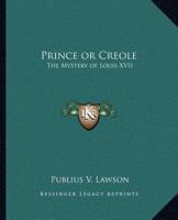 Prince or Creole