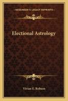 Electional Astrology