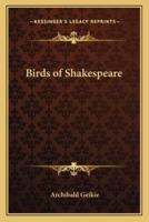 Birds of Shakespeare