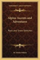 Alpine Ascents and Adventures