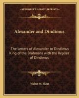 Alexander and Dindimus