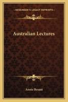 Australian Lectures