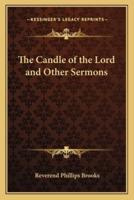 The Candle of the Lord and Other Sermons