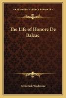 The Life of Honore De Balzac