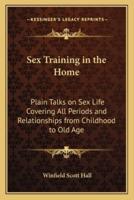 Sex Training in the Home