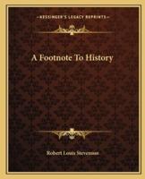 A Footnote To History