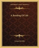 A Reading Of Life