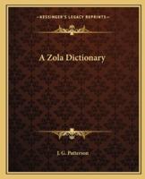 A Zola Dictionary