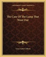 The Case Of The Lamp That Went Out