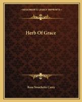 Herb Of Grace