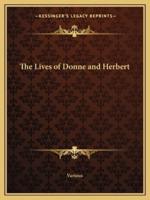 The Lives of Donne and Herbert
