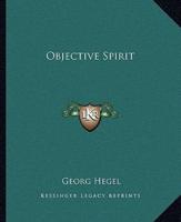 Objective Spirit