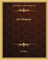On Modesty