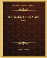 The Problem Of The Motor Boat