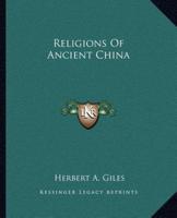 Religions Of Ancient China