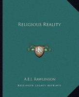 Religious Reality