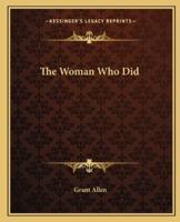 The Woman Who Did