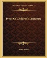 Types Of Children's Literature