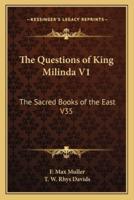 The Questions of King Milinda V1
