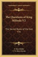 The Questions of King Milinda V2