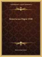 Rosicrucian Digest 1940