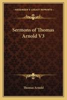Sermons of Thomas Arnold V3