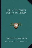 Early Religious Poetry of Persia