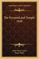 The Pyramid and Temple 1930
