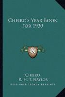 Cheiro's Year Book for 1930