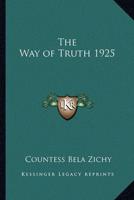 The Way of Truth 1925