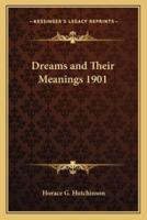 Dreams and Their Meanings 1901