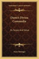 Dante's Divina Commedia