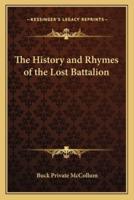 The History and Rhymes of the Lost Battalion