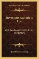 Stevenson's Attitude to Life