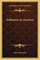 Addresses in America