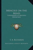 Mencius on the Mind