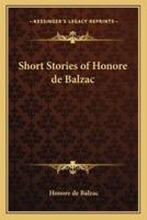 Short Stories of Honore De Balzac