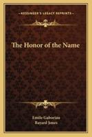 The Honor of the Name