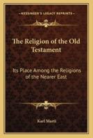 The Religion of the Old Testament