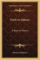 Owls to Athens